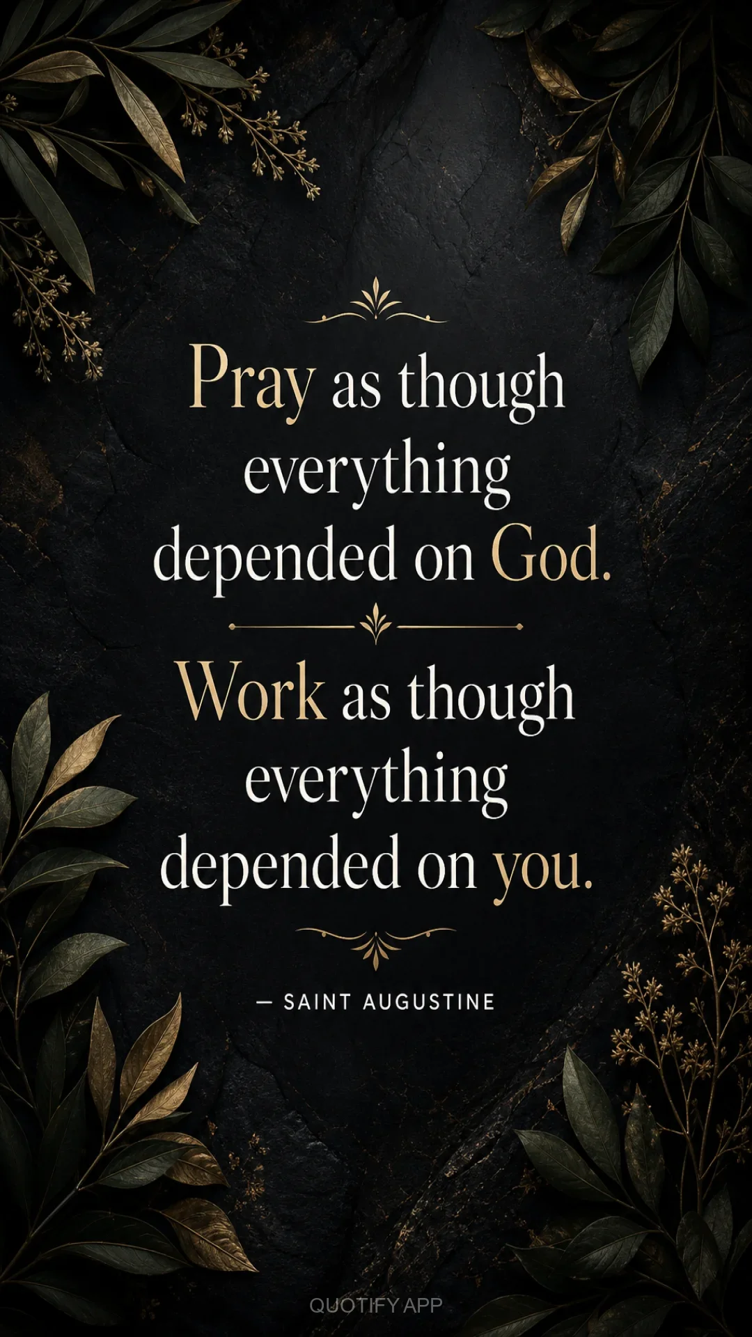 Quote by Saint Augustine