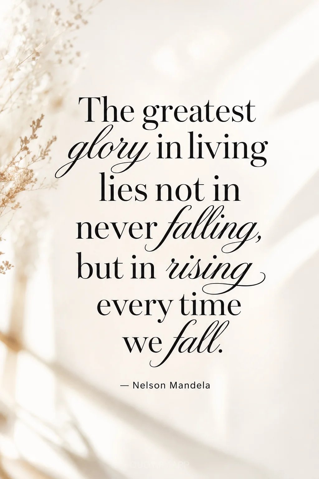 Quote by Nelson Mandela