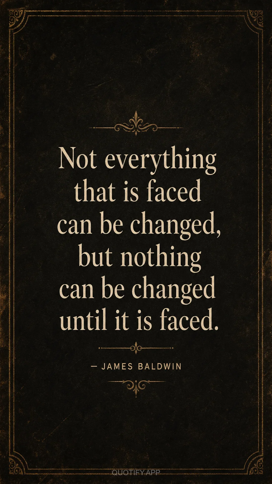 Quote by James Baldwin