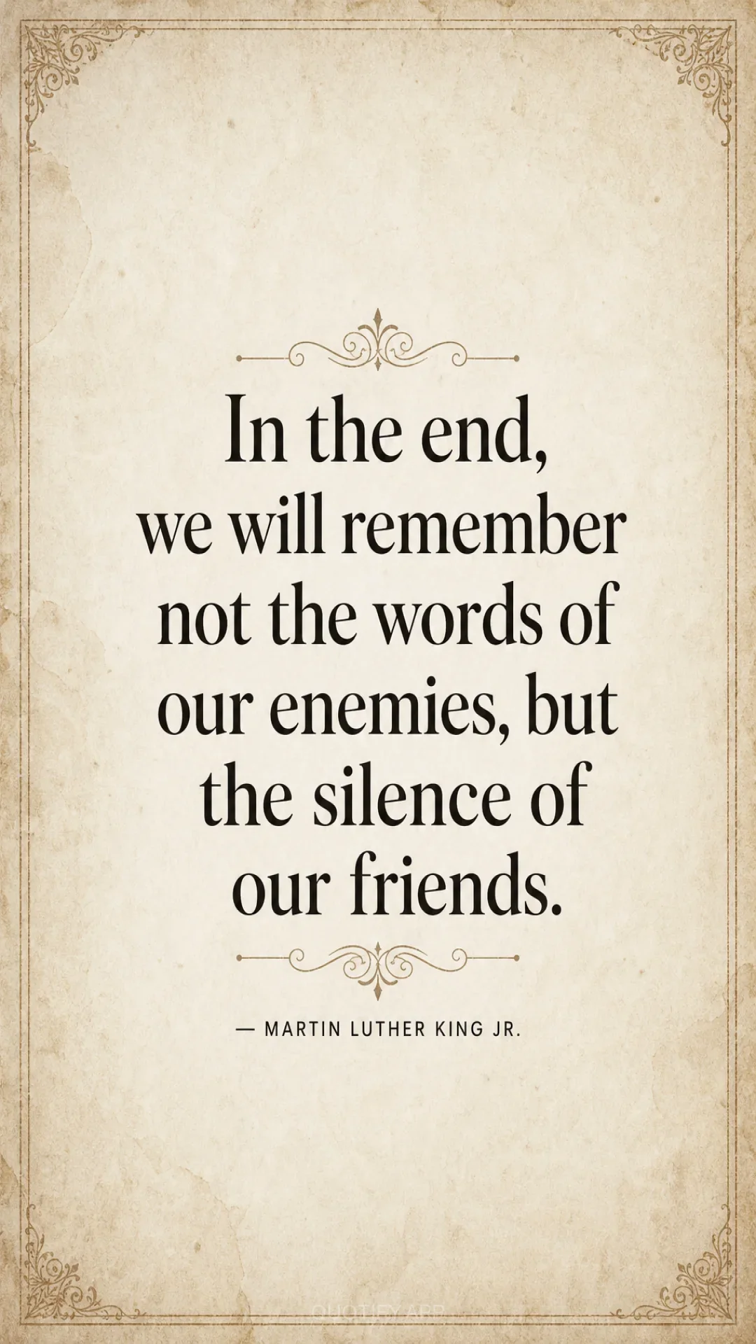 Quote by Martin Luther King Jr.