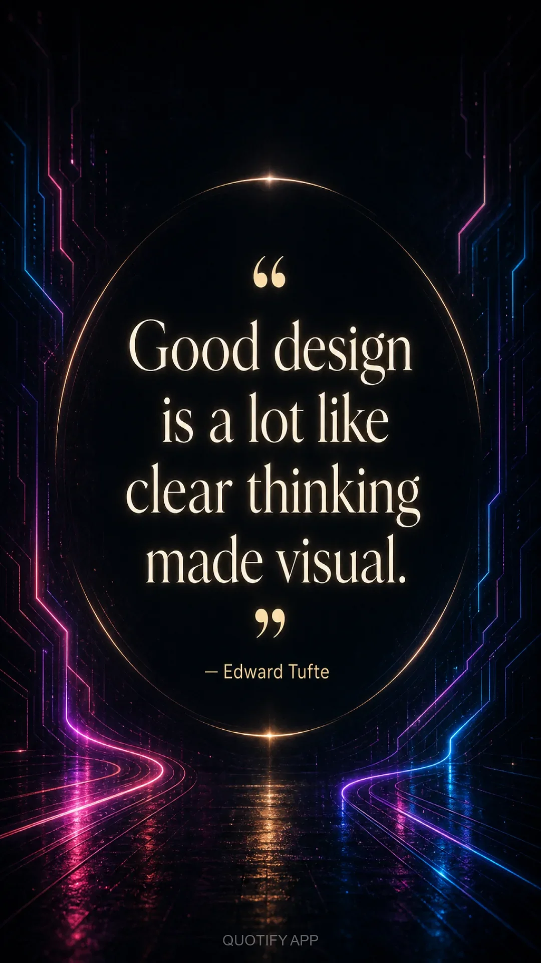 Quote by Edward Tufte